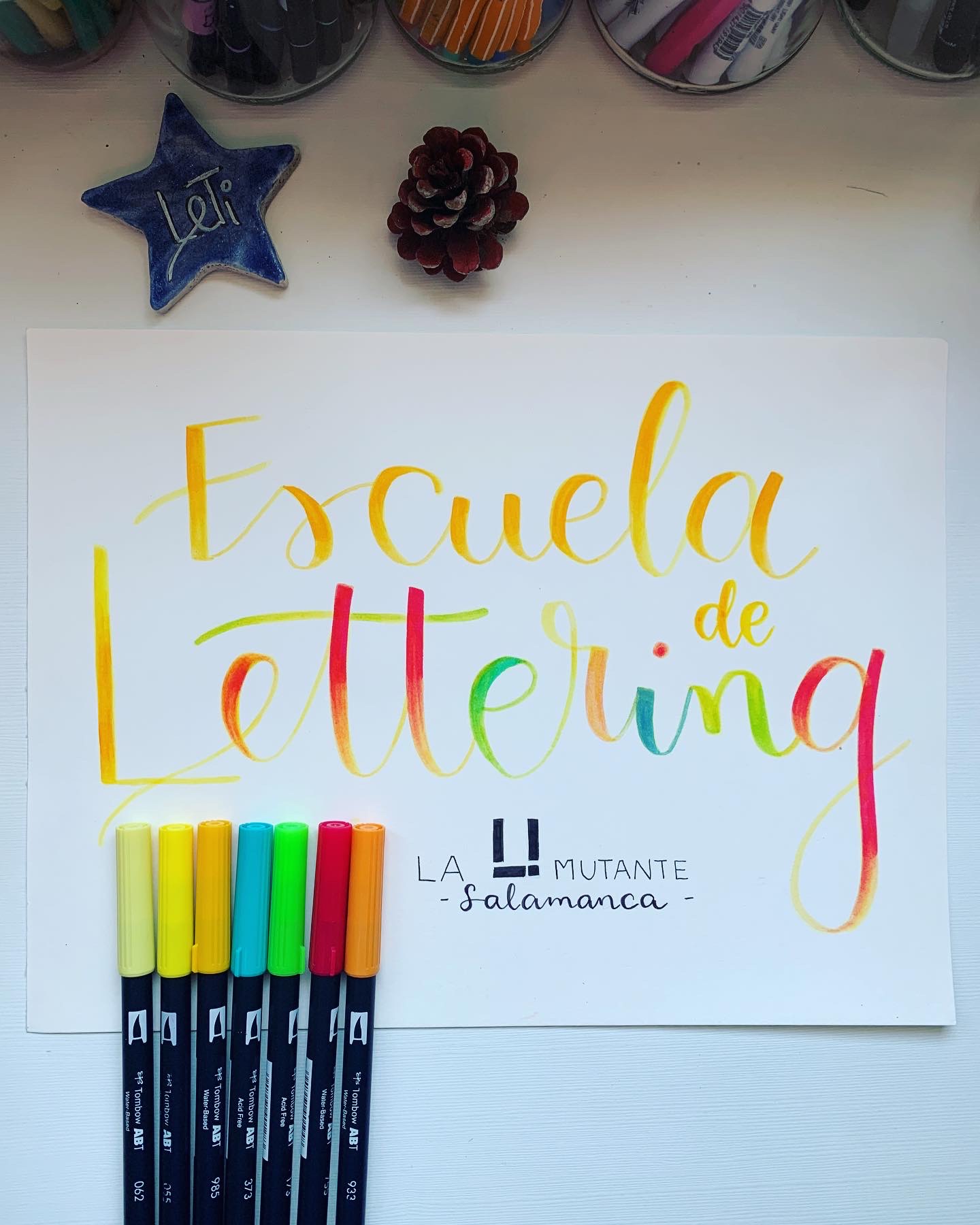 Escuela de Lettering Salamanca- pequenasgrandescousas.es