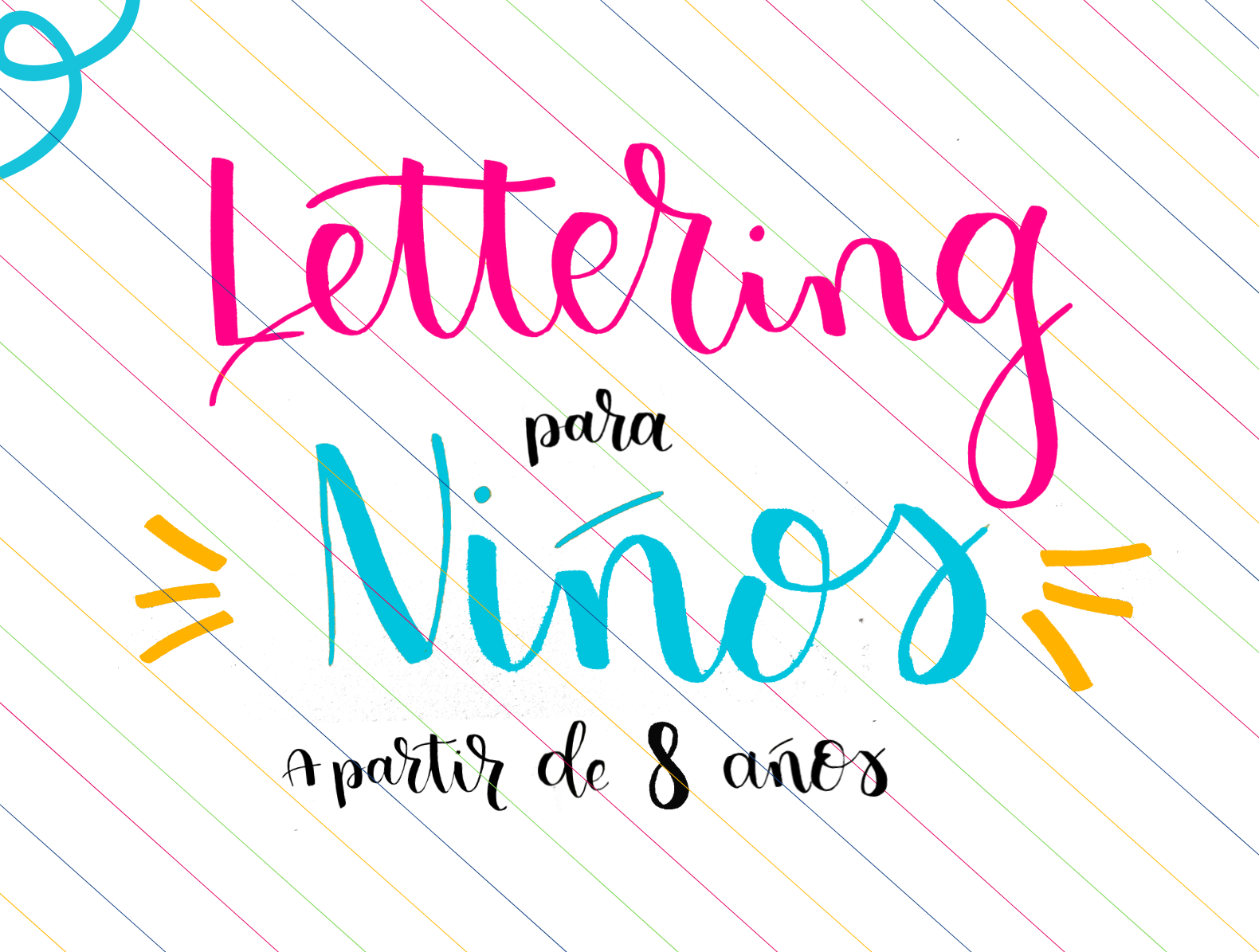 Lettering niños Salamanca